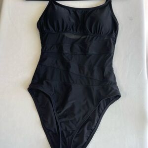 Target Black Women's One-Piece Swimsuit
